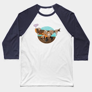 Muddy Brute! Baseball T-Shirt